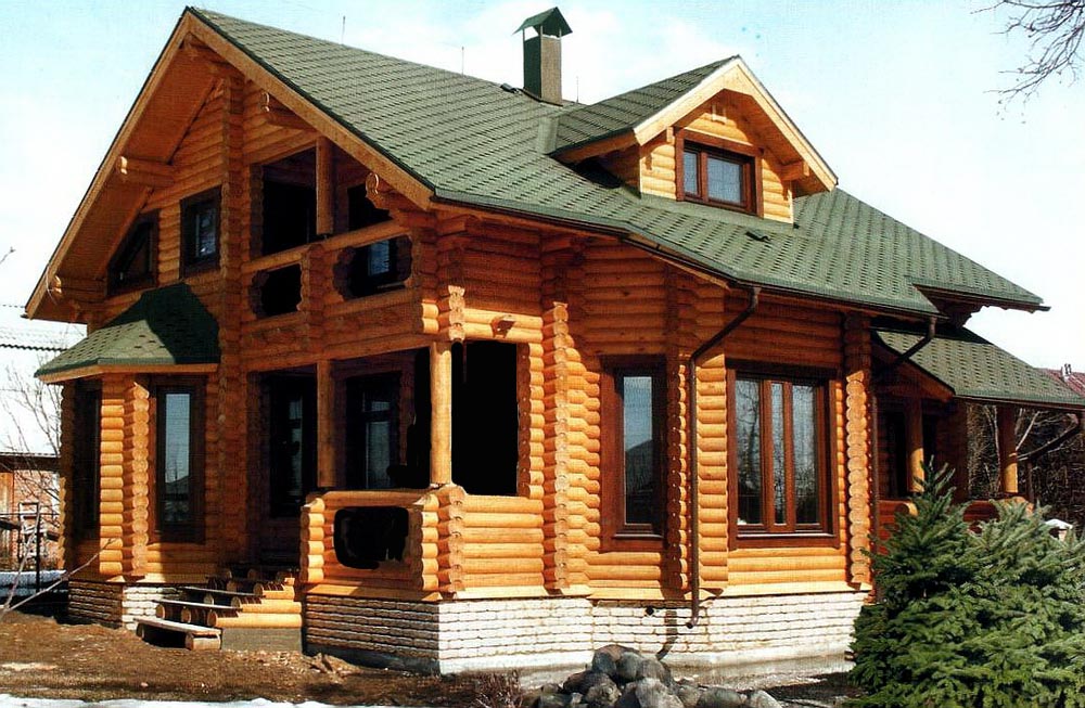 Русский деревянный дом